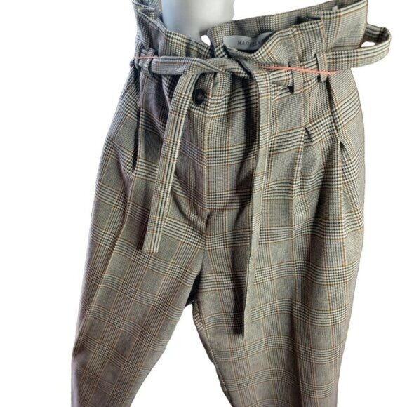 Marella Max Mara Pants wide leg pleats 10 - Picture 4 of 5